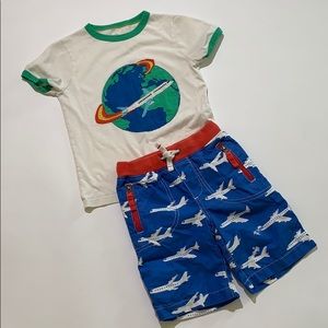 Mini Biden Airplane Shorts